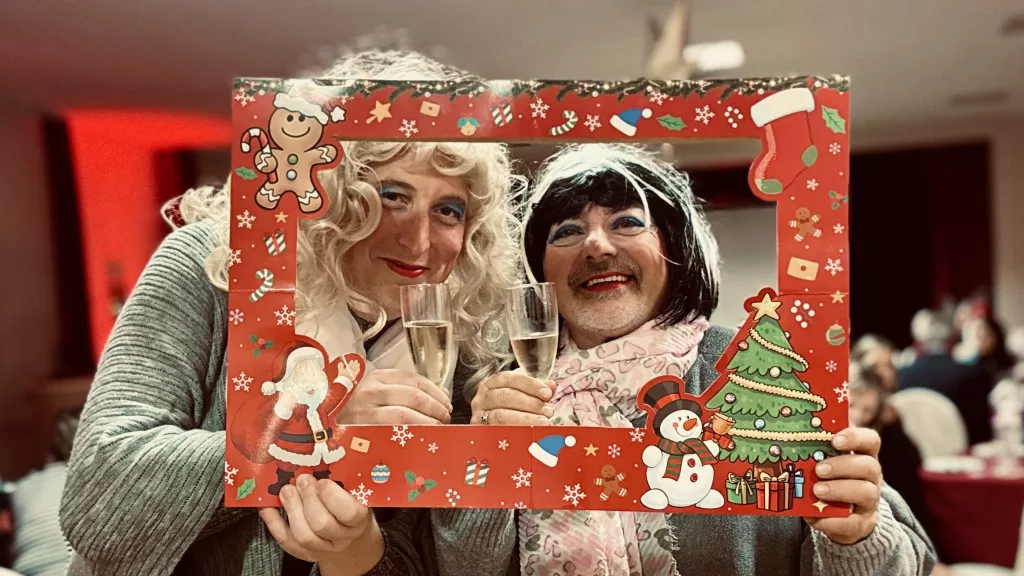 Bruni und Krimi am Selfiepoint